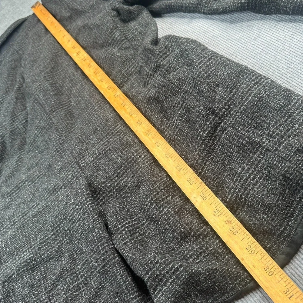 Viintage Nordstrom Sportcoat Mens 46R Blazer Linen Grey 